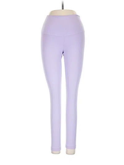 Pre-owned Tnaction Yoga Pants In Purple