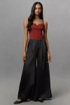 Tnd Solene Palazzo Pants In Red