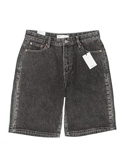 Tnr Jeans Denim Shorts In Black