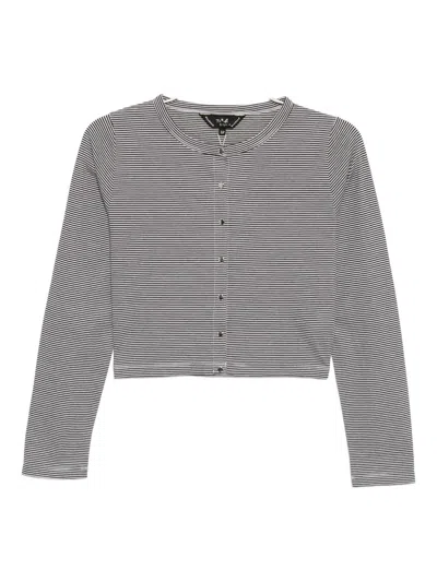 To B. By Agnès B. Border Compact Top In Black