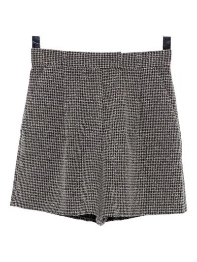 To B. By Agnès B. Boucle Shorts In Animal Print
