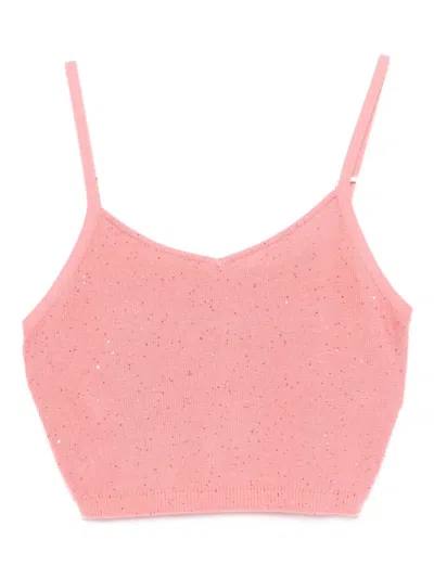 To B. By Agnès B. Cami Tank Top In Animal Print