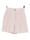 To B. By Agnès B. Canvas Shorts In Animal Print