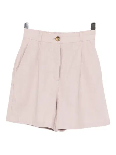 To B. By Agnès B. Canvas Shorts In Animal Print