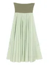 To B. By Agnès B. Circular Skirt In Green