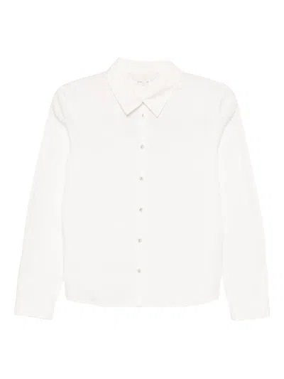 To B. By Agnès B. Cotton Shirt In White