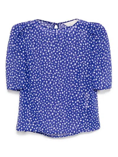 To B. By Agnès B. Dot Printed Blouse