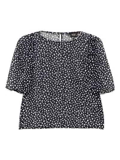 To B. By Agnès B. Dot Printed Blouse