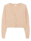 To B. By Agnès B. Hairy V-neck Cardigan
