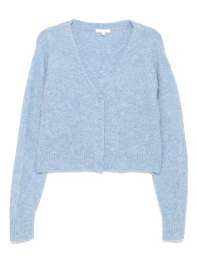 To B. By Agnès B. Hairy V-neck Cardigan