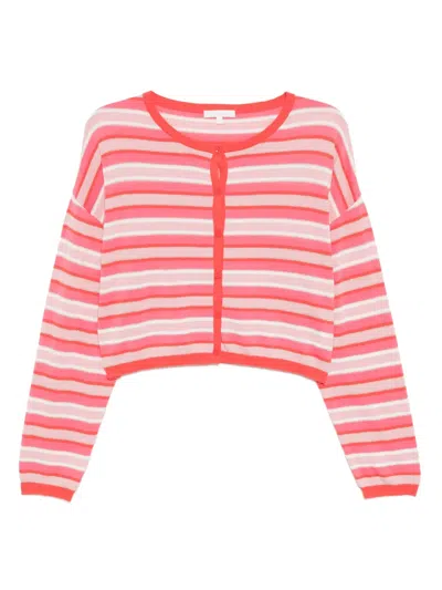 To B. By Agnès B. Multi-stripe Cardigan