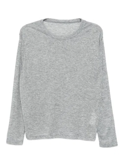 To B. By Agnès B. Sheer Boys T-shirt In Gray
