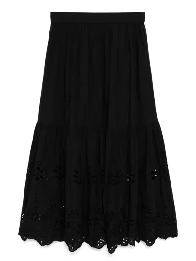 To B. By Agnès B. Sheer Lace Skirt