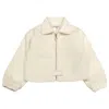 To Be Too - White Jacket Bf24j607 In White