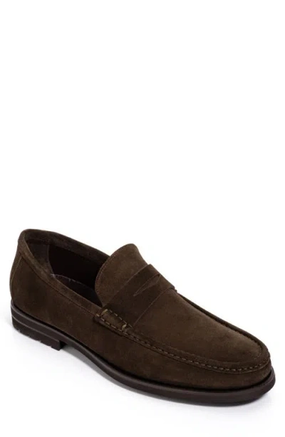 To Boot New York Belfast Lugged Penny Loafer In Brown