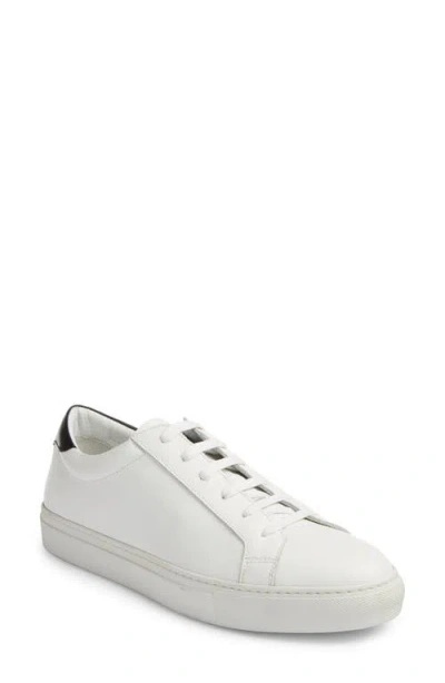 To Boot New York Bloom Low Top Sneaker In Peggy Bianco/purple