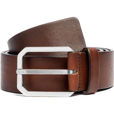 To Boot New York Brown Leather Belt