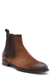 To Boot New York Charleston Chelsea Boot (men)<br /> In Velour Sport Marsh