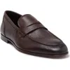 To Boot New York Deville Leather Penny Loafer In Brown