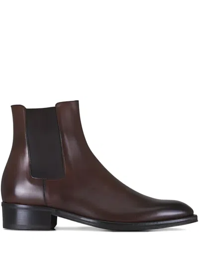 To Boot New York Erickson Chelsea Boots In Brown