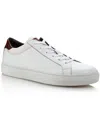 To Boot New York Knox Mens Leather Round Toe Casual And Fashion Sneakers In White
