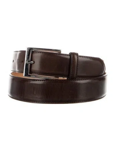 Pre-owned To Boot New York Leather Belt In Brown