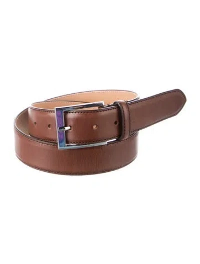 Pre-owned To Boot New York Leather Belt In Brown