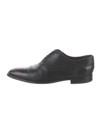 Pre-owned To Boot New York Leather Brogues In Black