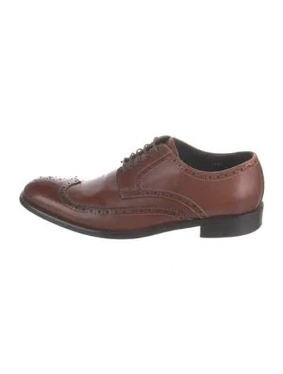 Pre-owned To Boot New York Leather Brogues In Brown