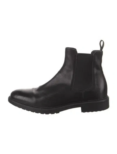 Pre-owned To Boot New York Leather Chelsea Boots In Black