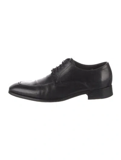 Pre-owned To Boot New York Leather Derby Shoes In Black