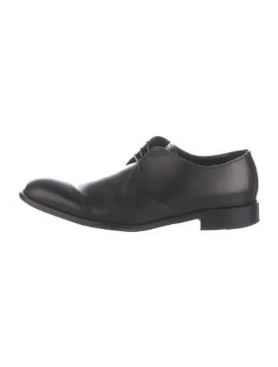Pre-owned To Boot New York Leather Derby Shoes In Black