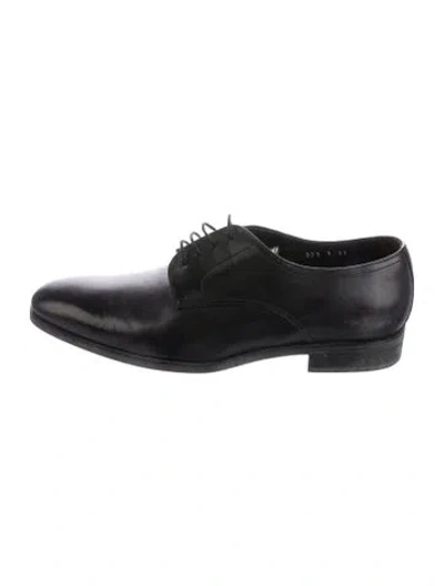 Pre-owned To Boot New York Leather Derby Shoes In Black