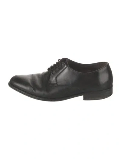 Pre-owned To Boot New York Leather Derby Shoes In Black