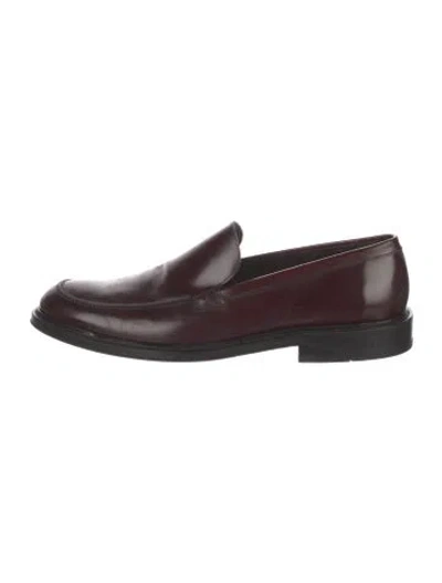 Pre-owned To Boot New York Leather Dress Loafers In Black