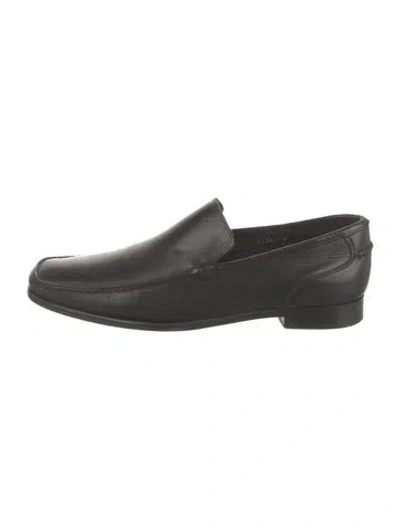 Pre-owned To Boot New York Leather Loafers In Black