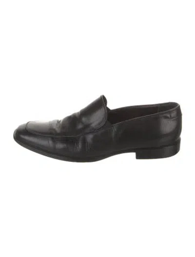 Pre-owned To Boot New York Leather Loafers In Black
