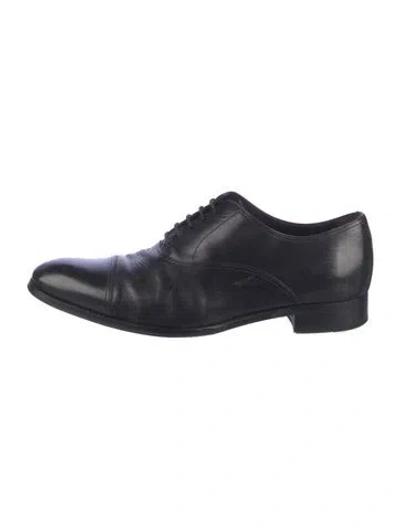 Pre-owned To Boot New York Leather Oxfords In Black