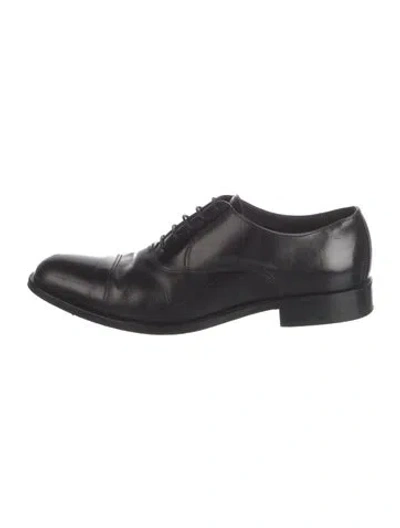 Pre-owned To Boot New York Leather Oxfords In Black