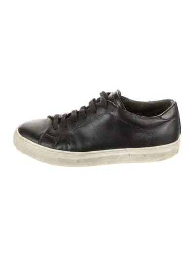 Pre-owned To Boot New York Leather Sneakers In Green
