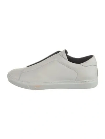 Pre-owned To Boot New York Leather Sneakers In White