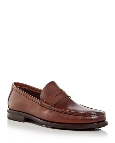 To Boot New York Men's Belfast Penny Loafers In Brown