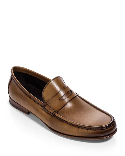 To Boot New York Men's Clapton Dress Penny Loafers In Tobacco