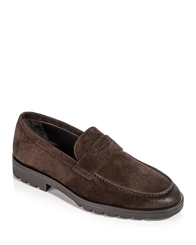 To Boot New York Men's Ronny Apron Toe Penny Loafers In Brown