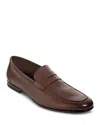To Boot New York Men's Ravello Slip On Penny Loafers In Medium Brown Calf