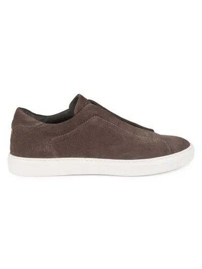 To Boot New York Men's Stone Suede Slip-on Sneakers