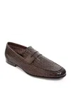 To Boot New York Zenith Penny Loafer In Brown Leather