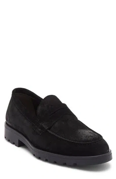 To Boot New York Orman Lug Sole Penny Loafer In Black