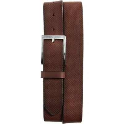 To Boot New York Perforated Leather Belt In Neutral
