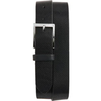 To Boot New York Perforated Leather Belt In Purple